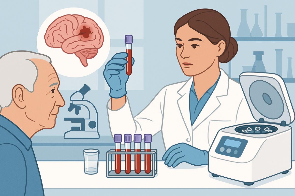 Blood Test Detects Brain Injuries in Older Adults After Falls